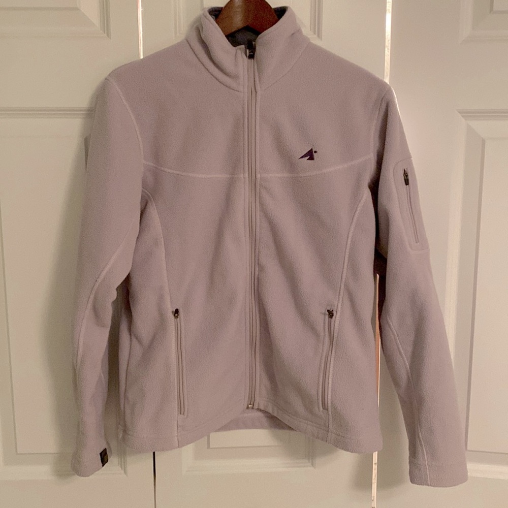 EMS Fleece Jacket light purple size Medium
